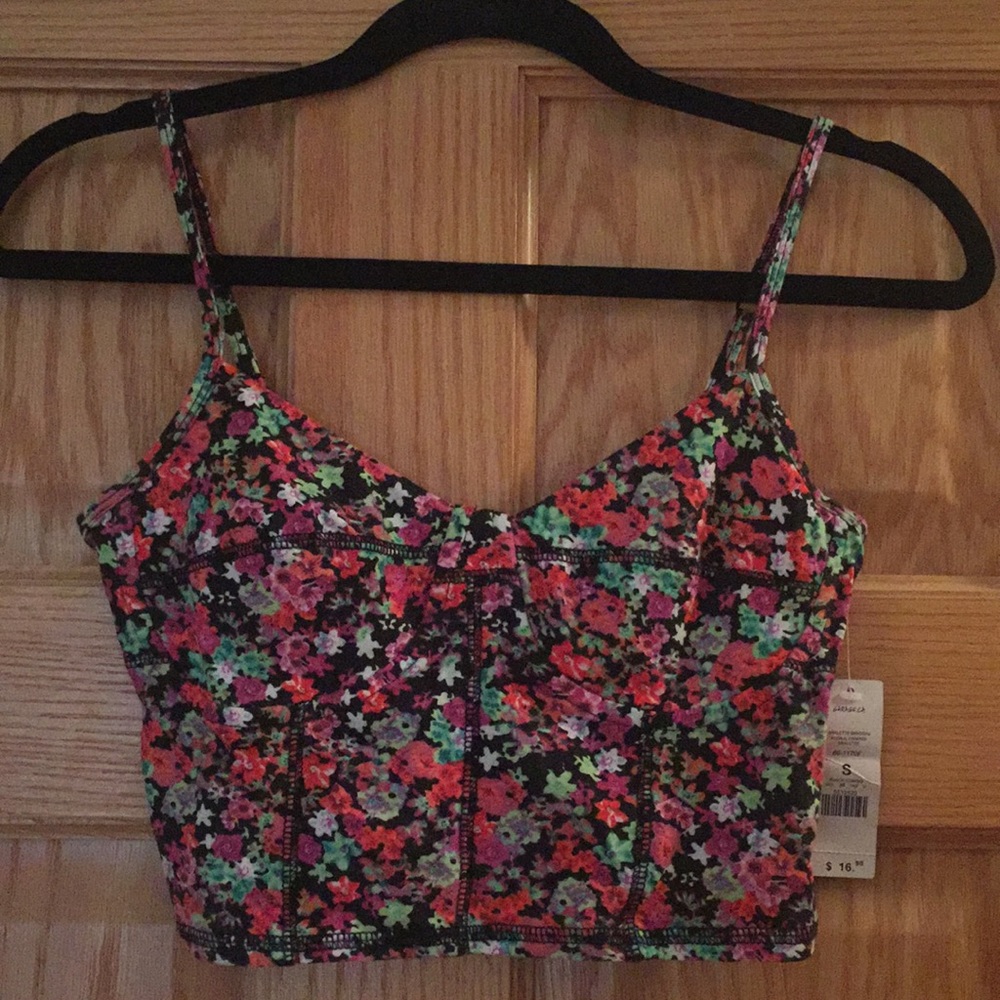 Floral Bralette/ Crop top